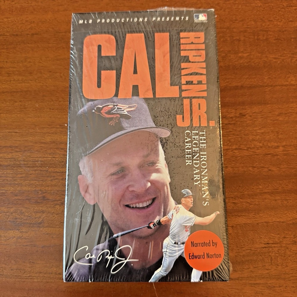 Cal Ripken Jr Ironmans Legendary Career (VHS, 2001) New Sealed‎ Orioles MLB Film